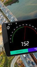 Скачать GPS Спидометр- счетчик пробега (Полная версия) на Андроид