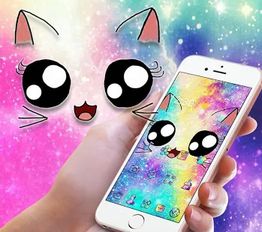 Скачать Тематическая галактика Cute Kitty Sparkle (Оптимизированная версия) на Андроид